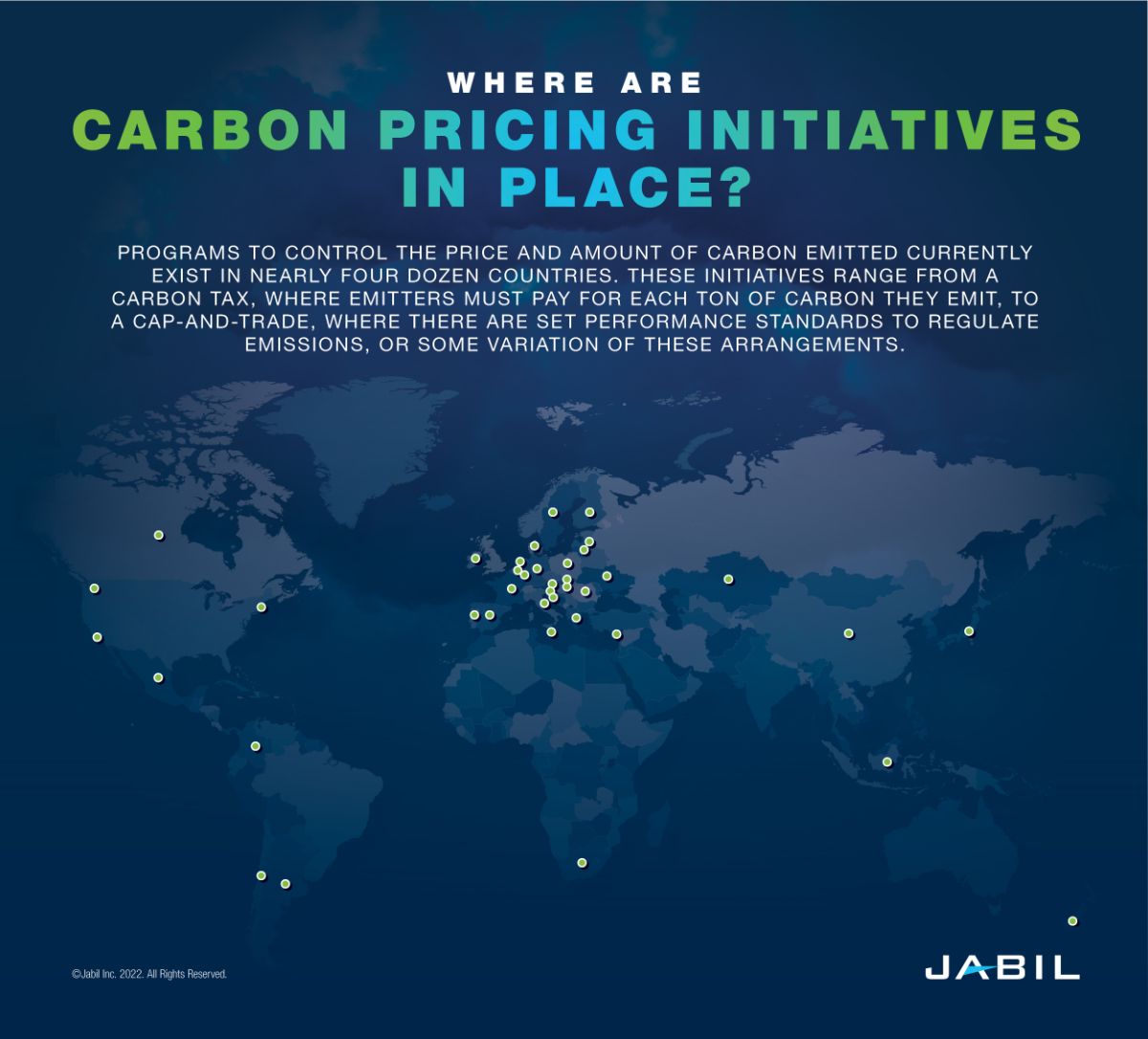 8_WHERE ARE CARBON PRICING INITIATIVES IN PLACE